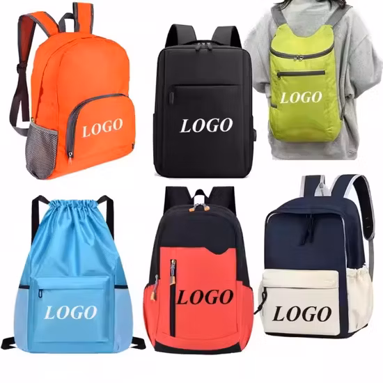 Wholesale Custom 100% Polyester Primary Children Kids Backpack School Bags Boys Girls