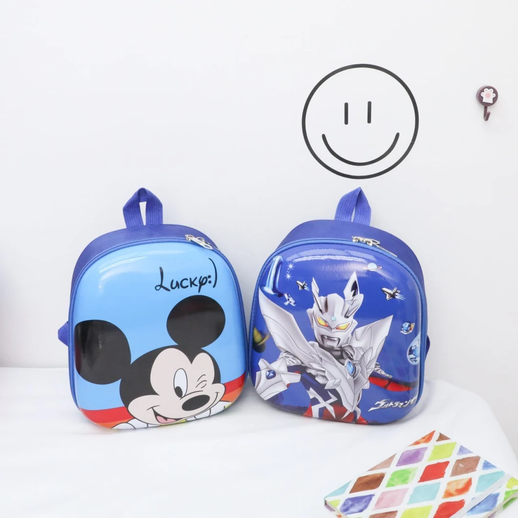 Boys and Girls Kids Backpack Mickey Kids Backpack Spiderman Bag Custom Icon New Kids Backpack Fun Cartoon Frozen Elsa Anna Pattern